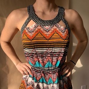Printed Romper
